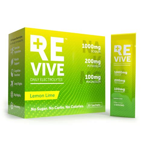 Revive 30 Pack Lemon Lime Athletic Recovery Centre