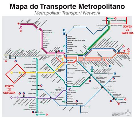 Mapa Do Metr De S O Paulo