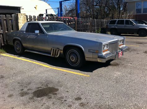 Crazy Custom Cadillac Eldorado on N. Lamar at Quick Oil Change Shop ...