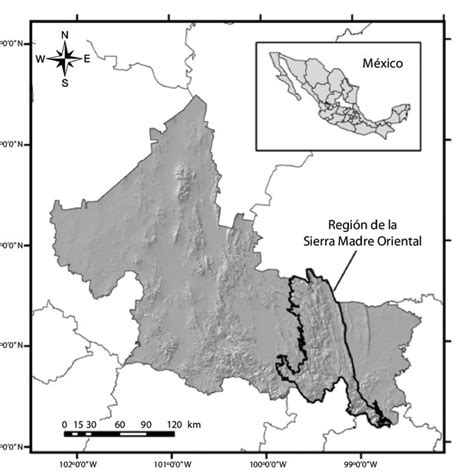 Sierra Madre Oriental de San Luis Potosí, México. Sierra Madre Oriental ...