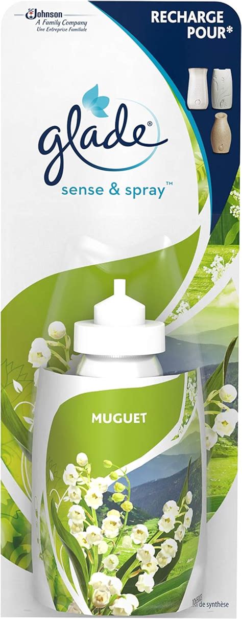 Glade Sense Spray Muguet Recharge Pour Diffuseur De Parfum