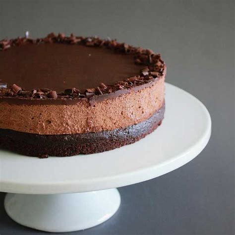 Chocolate Ganache Mousse Cake Oh Sweet Day Bake Shop