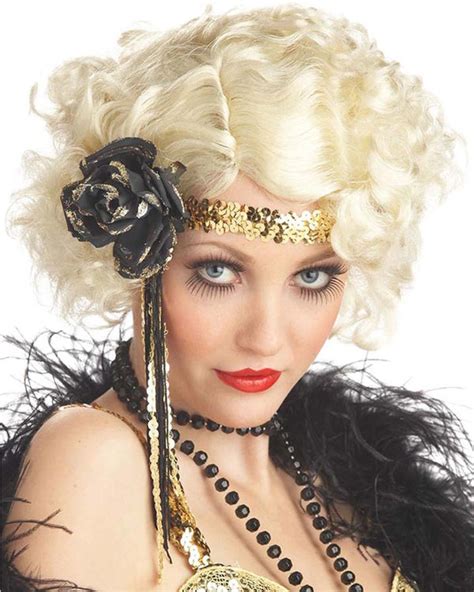 20s Jazz Baby Blonde Wig