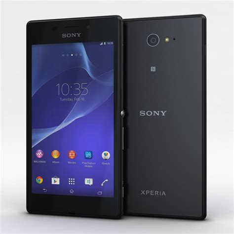 D Sony Xperia M Aqua