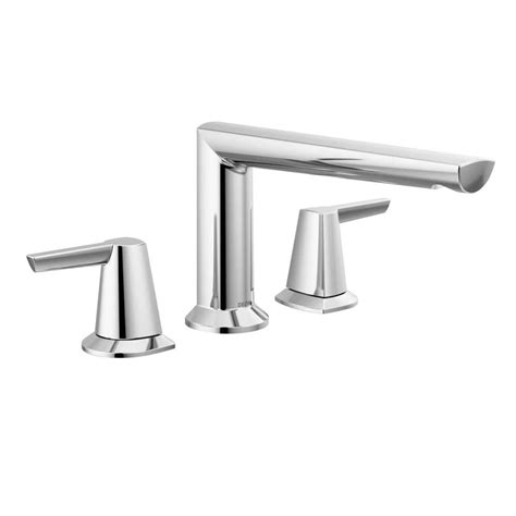 Reviews For Delta Galeon 2 Handle Deck Mount Roman Tub Faucet Trim Kit