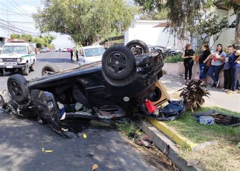 Accidente De Tr Nsito Deja Un Lesionado En San Salvador Diario La P Gina