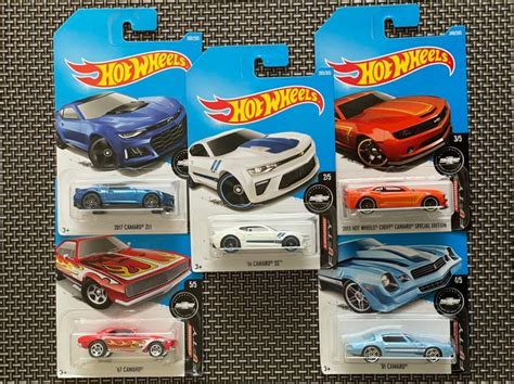 未使用ホットウィール カマロフィフティ 全5台 セット シボレー カマロ Hot Wheels Chevy Camaro set FIFTY アメ車 ホットホイール まとめの落札情報詳細