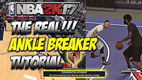 NBA 2K17 Real Way To Get Ankle Breaker Badge Confirmed Easiest Way To