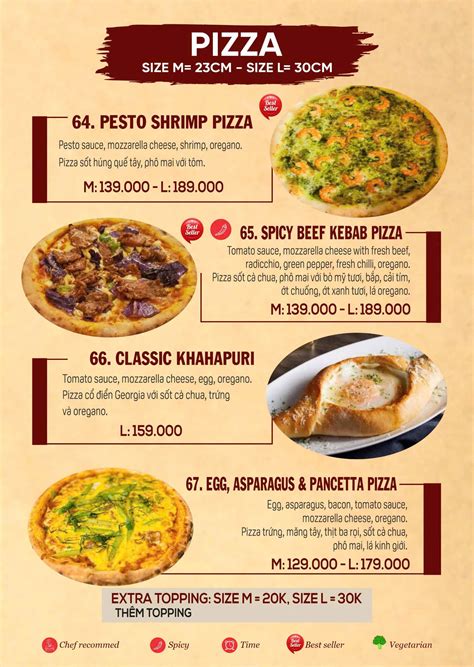 thong herbal pizza steak ho chi minh