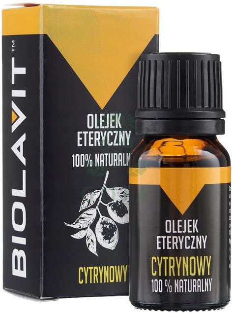 Biolavit Olejek Eteryczny Cytrynowy 10ml Opinie I Atrakcyjne Ceny Na