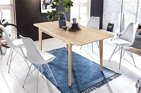 Les Tendances Petite table rectangulaire extensible 120 à 160 cm en