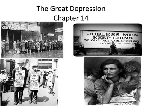 Ppt The Great Depression Chapter 14 Powerpoint Presentation Free