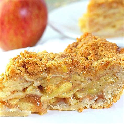 Dutch Apple Pie With Crumb Topping Now Cook This