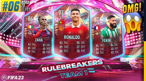 RULEBREAKERS TEAM 1 IS INSANE FT 91 RONALDO 89 PIQUE FEKIR ZAHA