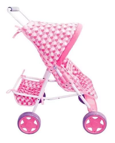 Carrinho De Boneca Bebe Reborn Brinquedo Infantil Passeio Frete Gr Tis