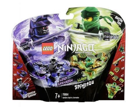 Lego Ninjago Spinjitzu Lloyd Vs Garmadon 70664 11000343124