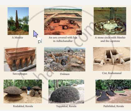 List out the features of Megalithic Burial types. - Social Science ...