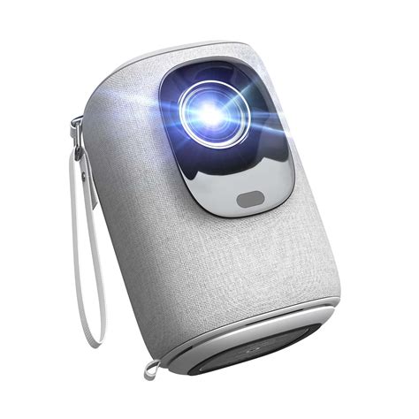 [Electric Focus & Auto Keystone] Mini Projector With WiFi And Bluetooth