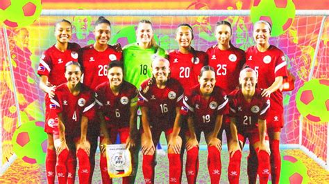 The Philippine Womens Football Team Bag The Countrys First Ever Aff