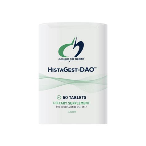 Histagest Dao 60 Tabs By Designs For Health Ipm Supplements