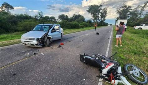 Jujuy Pudo Ser Una Tragedia Una Moto Y Un Remis Con Pasajeros