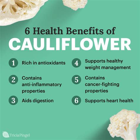 6 Health Benefits of Cauliflower - Dr. Pingel