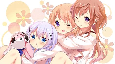 Anime Chicas Anime Gochuumon Wa Usagi Desu Ka Fondo De Pantalla Hd