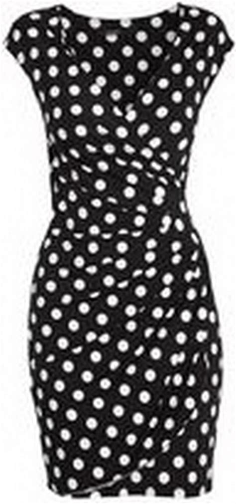 Robe Noire A Pois Blanc