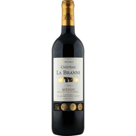 Médoc AOP 2018 Château La Branne Cru Bourgeois 75 cl La Belle Vie