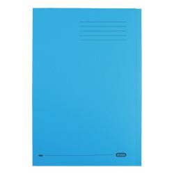 Elba Strongline Square Cut Folder Gsm Mm Foolscap Blue