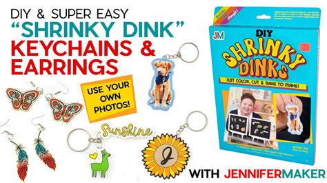 Diy Shrinky Dinks On A Cricut Make Easy Plastic Charm Earrings And