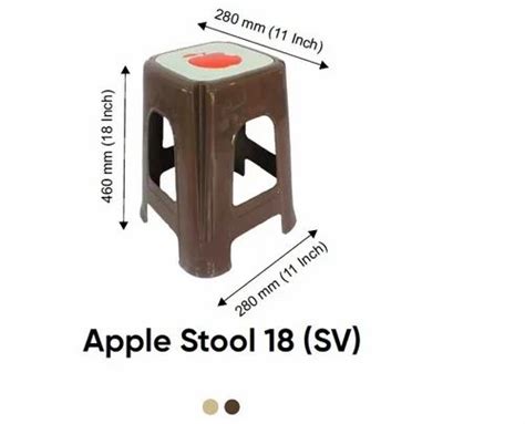 Stool Plastic Apple Sv Horslay At Rs Plastic Stools For