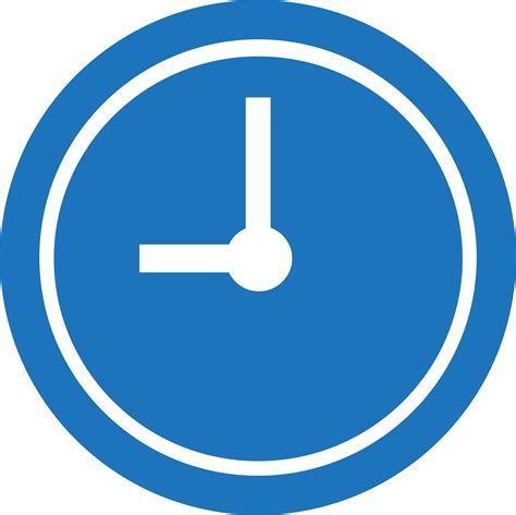 Time Clock Icon Sign Design 9341843 Png