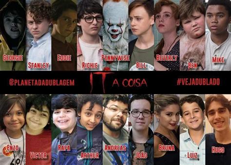 Elenco Da Dublagem De It It A Coisa Br Pt Amino