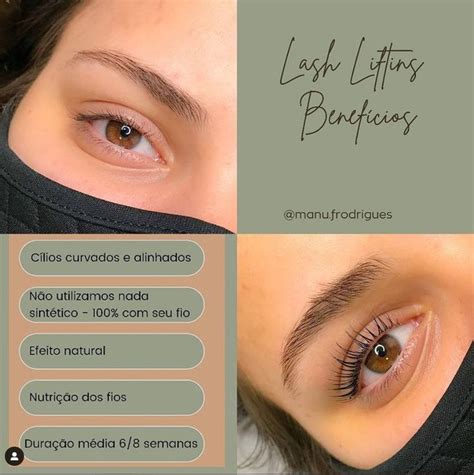 Lash Lifting Benefícios Dicas de cílios Extensões de cílios