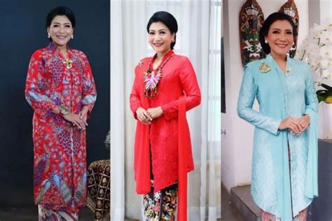 9 Kebaya Hetty Andika Istri Panglima TNI Ke 21