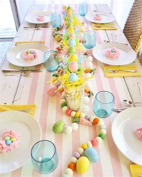 A Pastel Easter Table Easter Table Easter Party Decor Easter