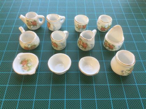 12-piece Floral Porcelain Dinnerware Porcelain Set. Vintage - Etsy