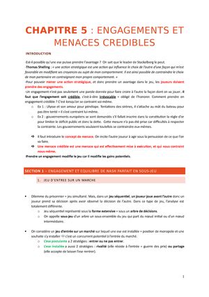 Chapitre Cours Tude Des March S Micro Conomie Chapitre