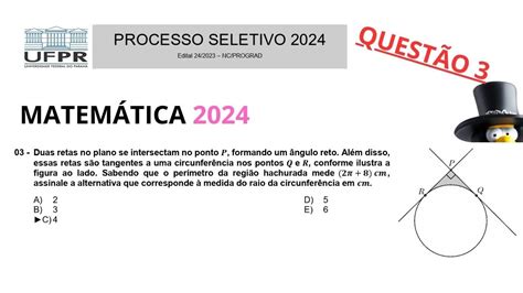 Ufpr Matem Tica Duas Retas No Plano Se Intersectam No Ponto P