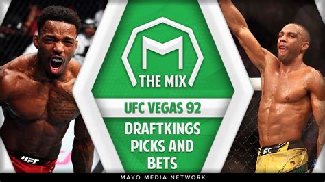 Ufc Vegas Picks Barboza Vs Murphy Dfs Mma Draftkings Picks