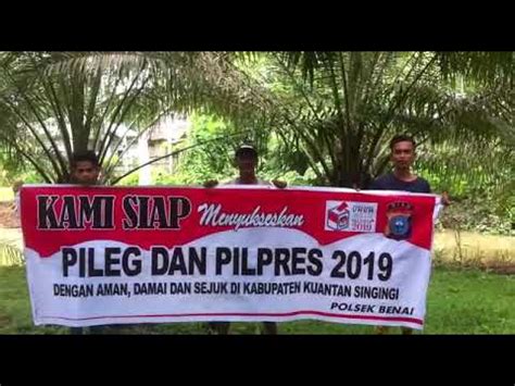 Deklarasi Pileg Dan Pilpres Yang Aman Damai Dan Sejuk Oleh Masy