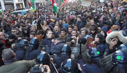 A Milano Nel Pomeriggio Il Corteo Pro Palestina