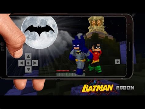 Batman Robin Addon Minecraft Youtube