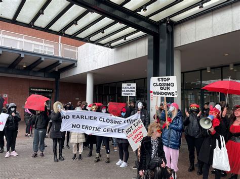 Sex Workers March On City Hall In Protest At Red Light District