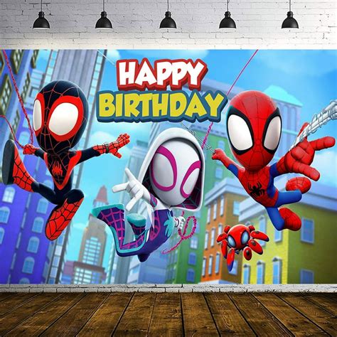 Spiderman Background For Tarpaulin