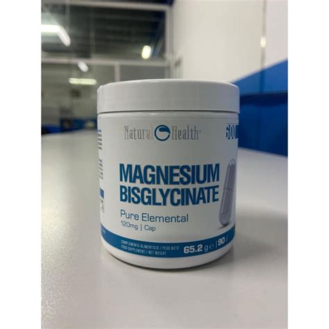 Magnesio Bisglycinate 90 Cápsulas