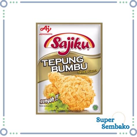 Jual Bumbu Masak Tepung Bumbu Sajiku Serbaguna Ajinomoto G Sachet