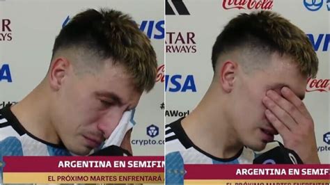 World Cup Lisandro Martinez Was So Emotional After Argentina V Netherlands