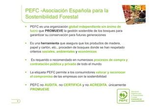 Emprendimiento Y Mercado De La Certification Forestal PEFC PPT